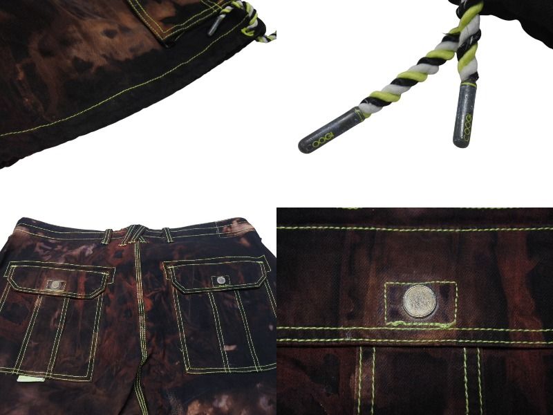 COOGI クージー バギーカーゴショーツ サイズ42 コットン ブラック  