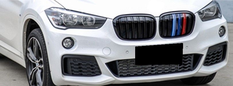 輝け!　愛車!　BMW 　X1 F48　Mカラー　 Mルック　 グリル スポーティ全開♪ BMW Mカラー Mルック グリル X1 F48 sDrive