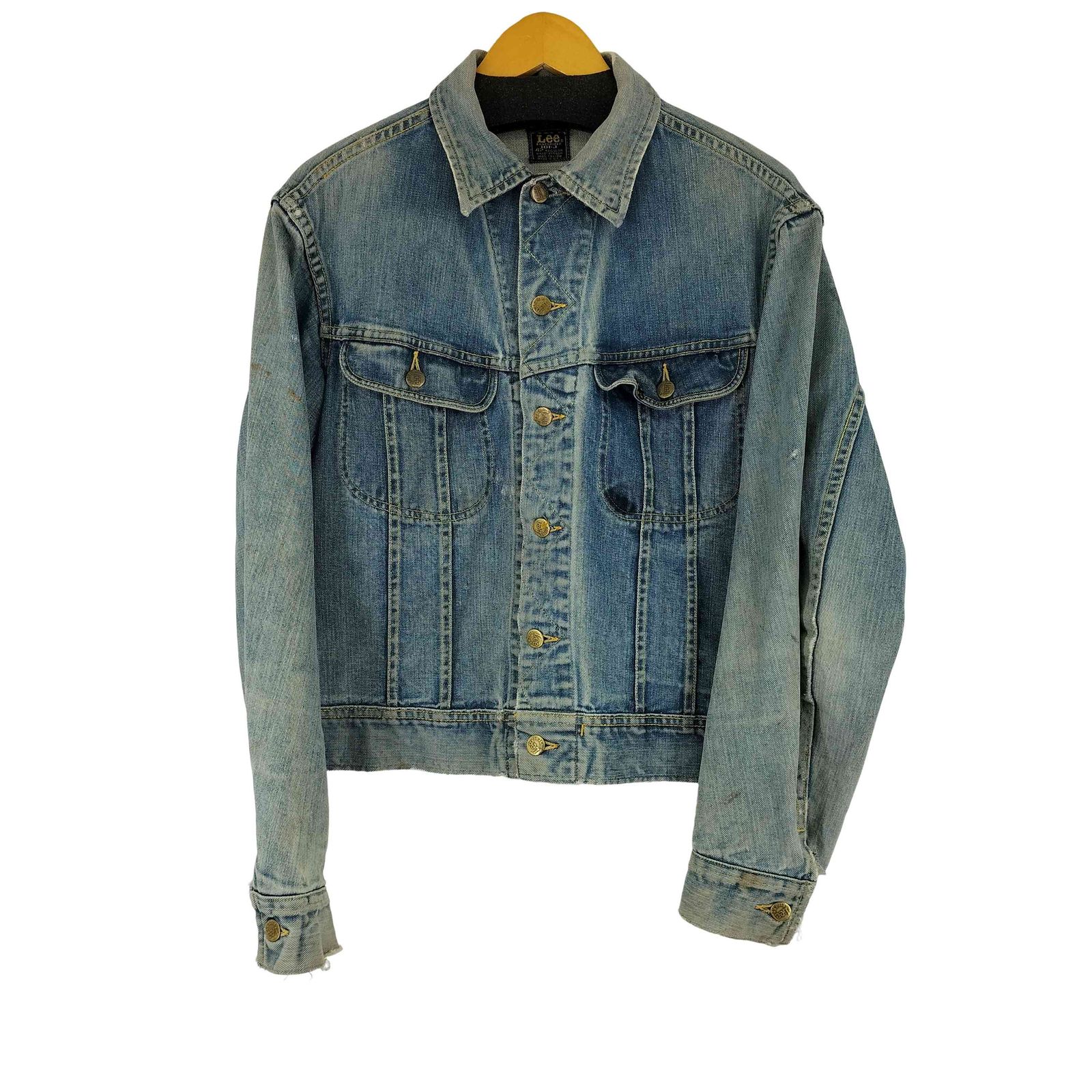 【60s 70s 黒タグ】Lee 101J サイズ36 USA製 70s Lee 101-J Denim Jacket SIZE 36 “Good Fade” “Good Aging