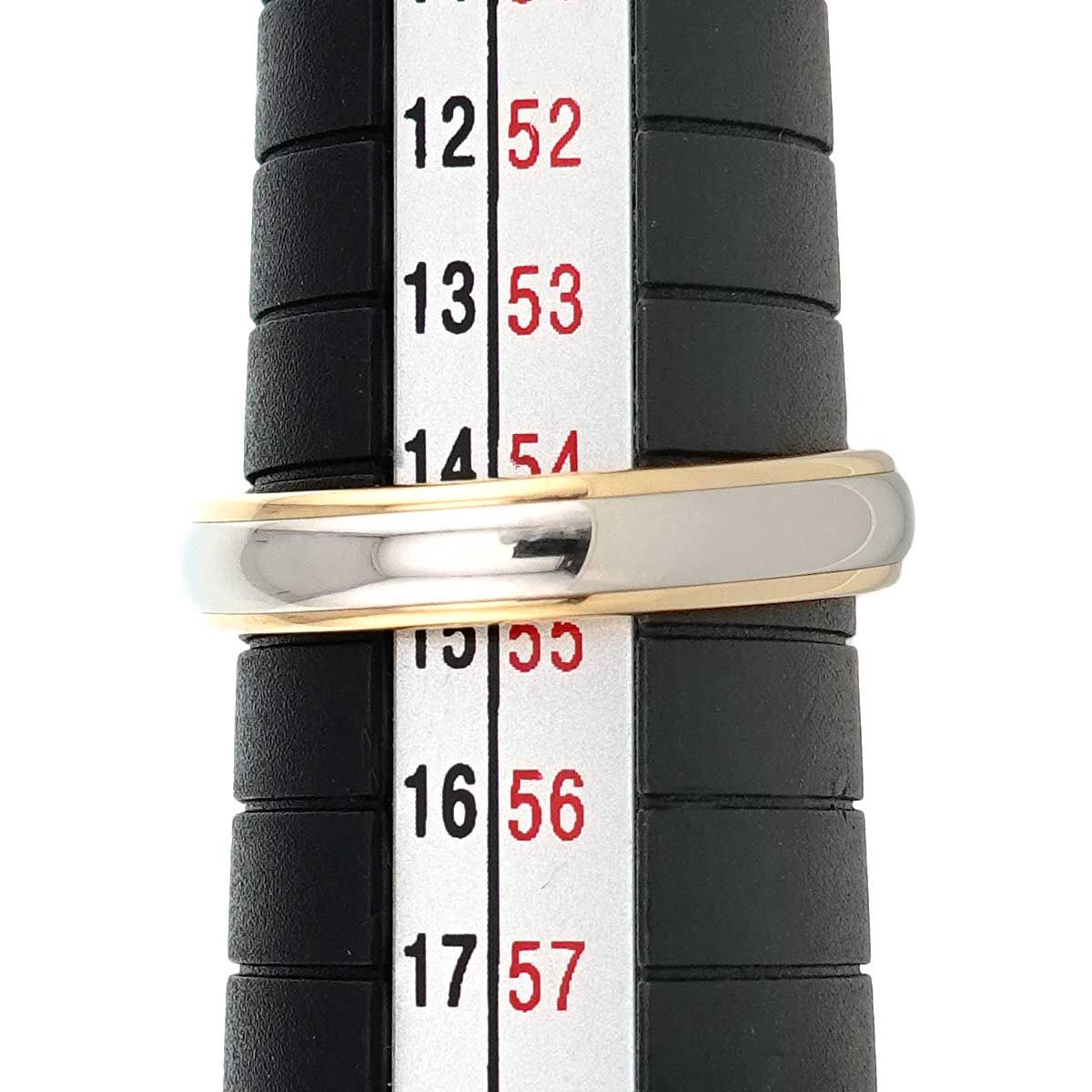 ティファニー TIFFANY&Co. ルシダ 14号 リング 幅4mm プラチナ Pt K18