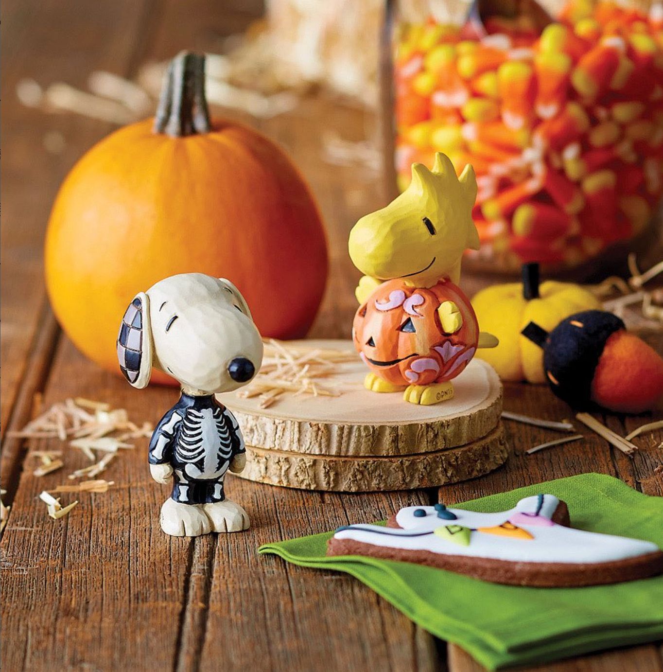 SNOOPY チャーリーブラウン アイスクリーム ミニ 8.3cm | ジムショア