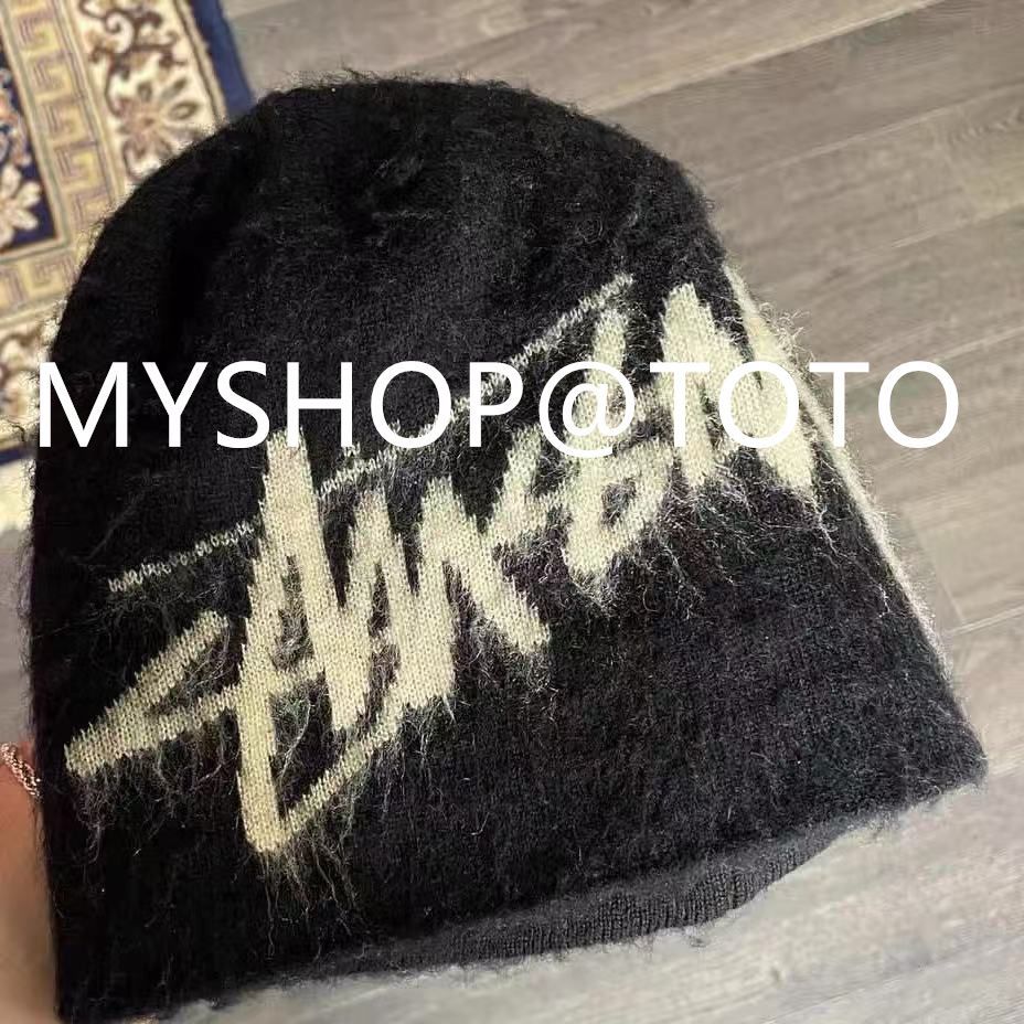 帽子 STUSSY BRUSHED OUT STOCK SKULL CAP BLACK Stüssy: Brushed Out Stock Skullcap (Black) | DSMNY E-SHOP