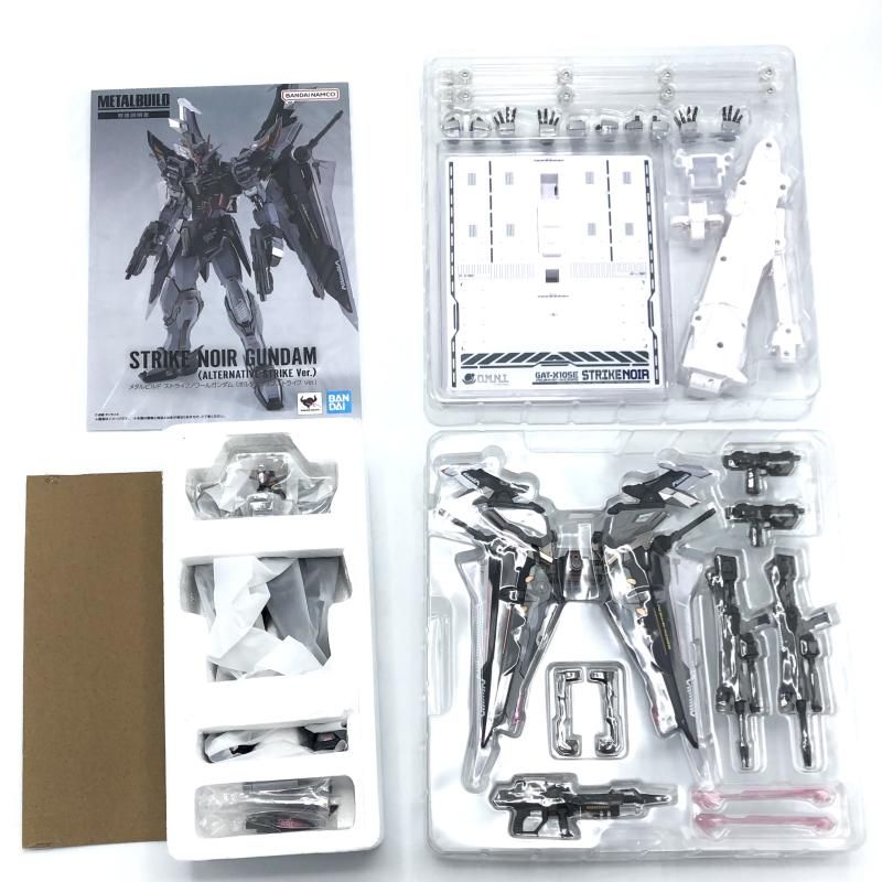 輸送箱未開封品！新品！L BUILD ストライクノワールガンダム 抽選販売】METAL BUILD ストライクノワールガンダム