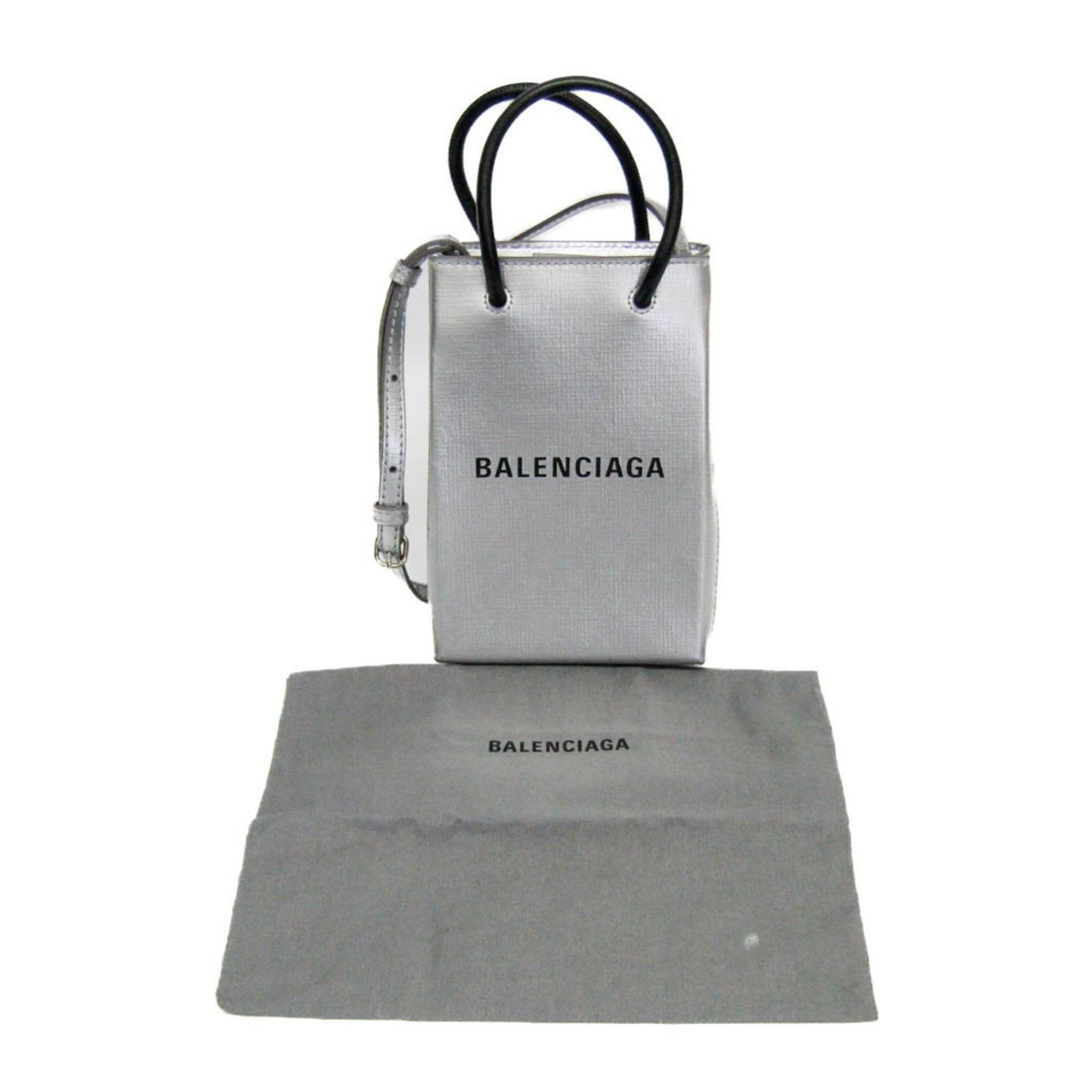 バレンシアガ(Balenciaga) ショッピング フォンホルダー ショルダー 