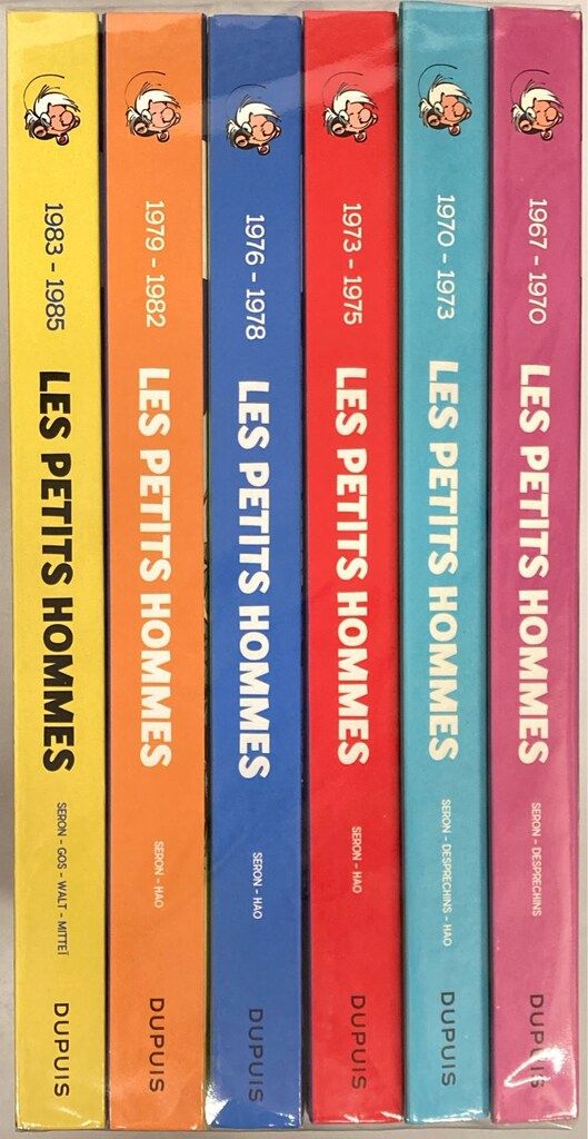 DUPUIS フランス語 LES PETITS HOMMES HC 全6巻 セット