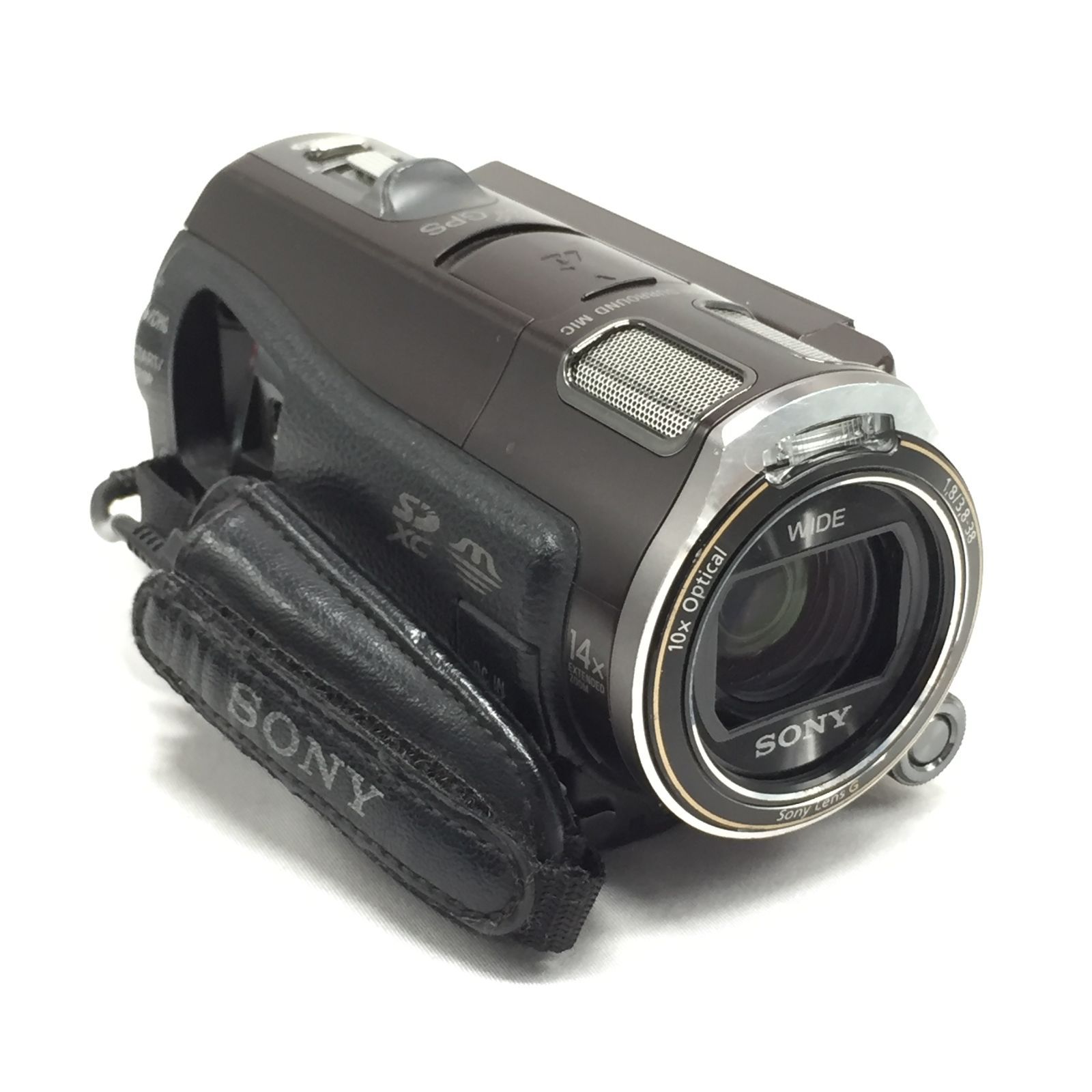 【美品】SONY Handycam HDR-CX560V ボルドーブラウン SONY（ソニー） 中古 1年保証 美品 SONY HDR-CX560V ボルドーブラウン