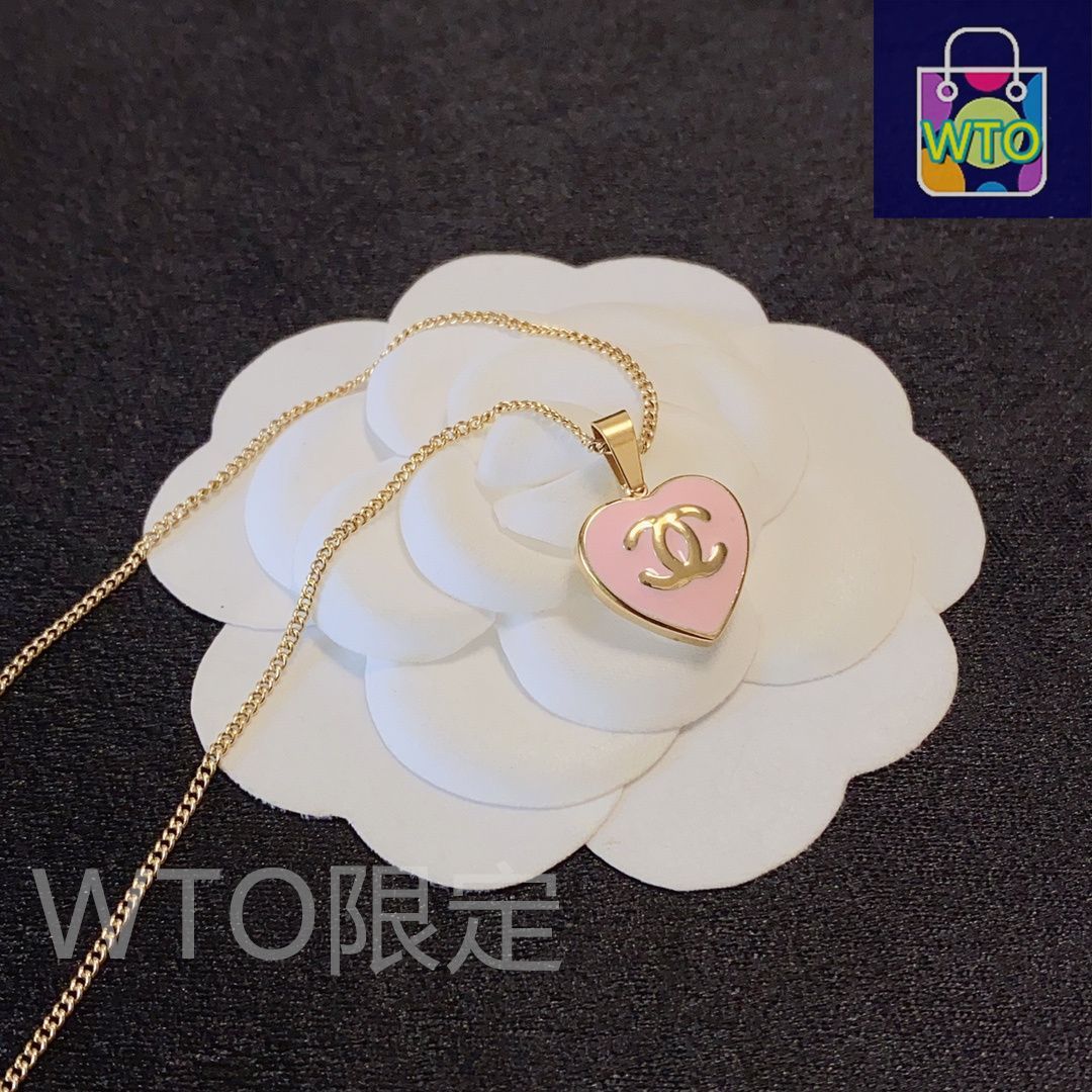 限定♡【CHANEL】ピンクチャーム付きネックレス ロング ペンダント ネックレス - メタル、レジン & ストラス