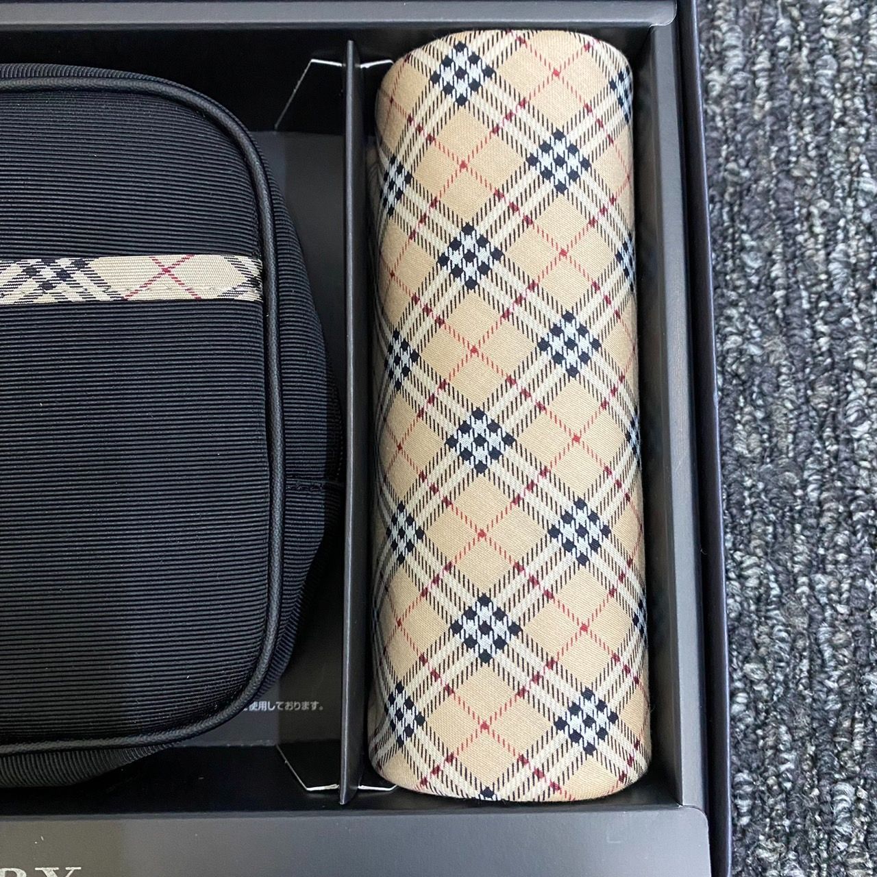 未使用】BURBERRY BLACK LABEL バーバリー ブラックレーベル ポーチ 