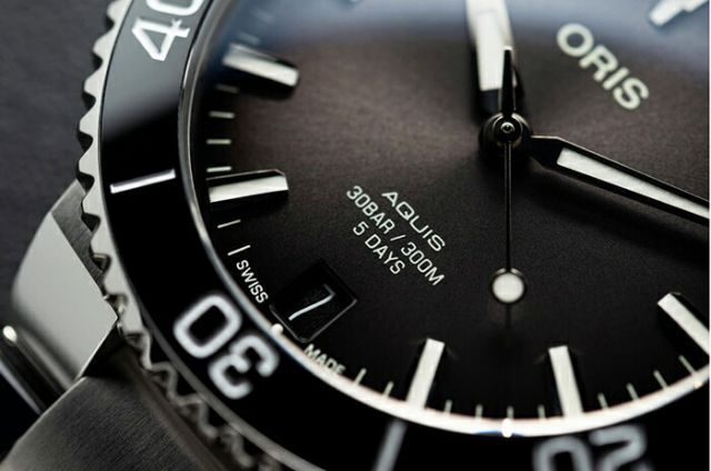 オリス アクイスデイト キャリバー400 オリス腕時計 ORIS メンズ