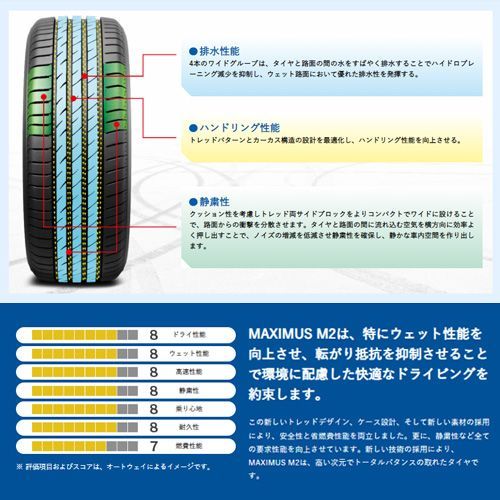サマータイヤ MAXTREK