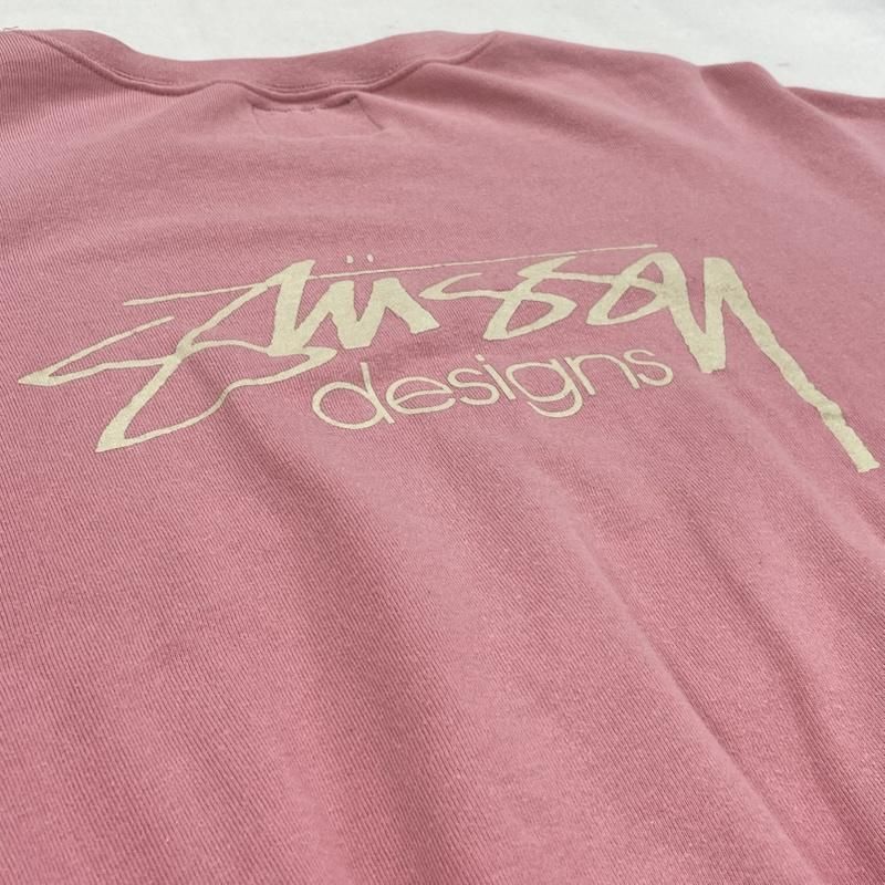 STUSSY ステューシー トレーナー 長袖 クルーネック バック ロゴ