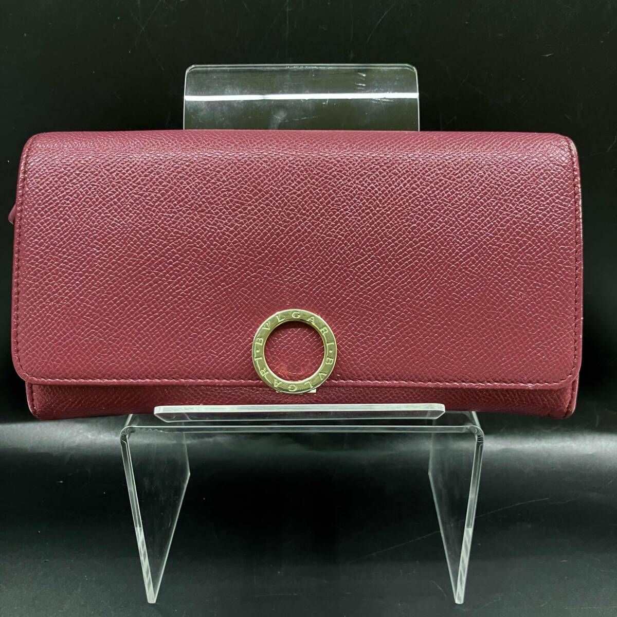 BVLGARI 長財布 BVLGARI ブルガリ 287268 長財布 レッド パープル - メルカリ