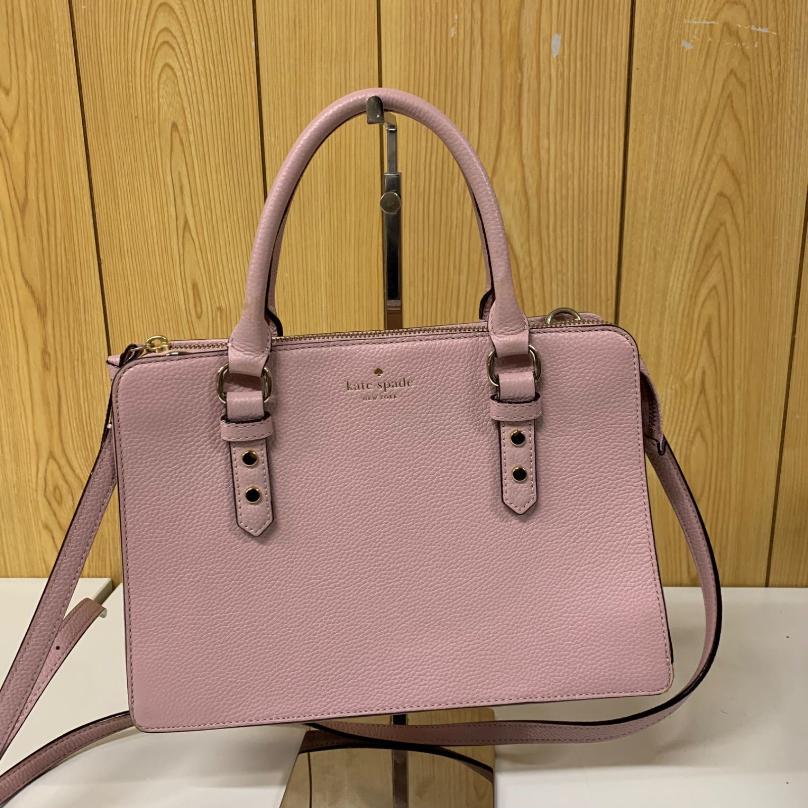 41 良品 kate spade new york ケイトスペード 2wayバッグ ショルダー 