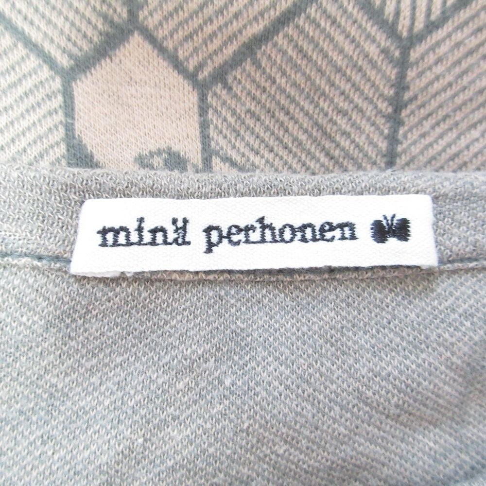 美品 mina perhonen ミナペルホネン new journey 七分袖 ひざ丈
