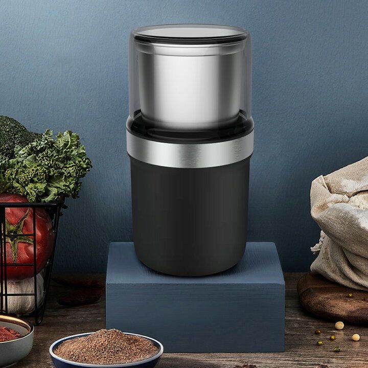 コーヒーミル 電動 カッター コーヒーミル 電動コーヒーミル 粉末 コーヒー豆 ひき機 水洗い可能 豆挽き/緑茶/山椒/唐辛子/胡椒/山椒/調味料/穀 電動コーヒーミル 電動 カッター コーヒーミル 充電式 コーヒー