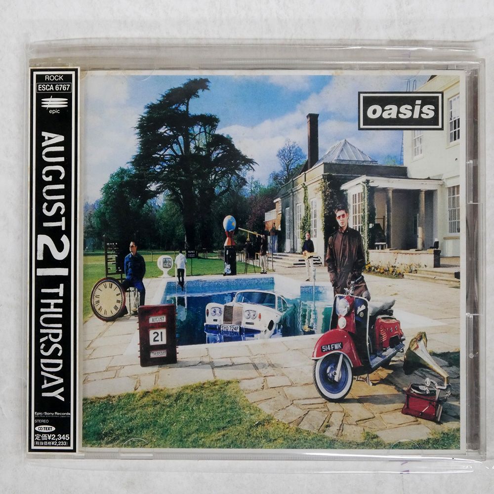 国内盤 OASIS/BE HERE NOW/EPIC ESCA6767 CD □ - メルカリ