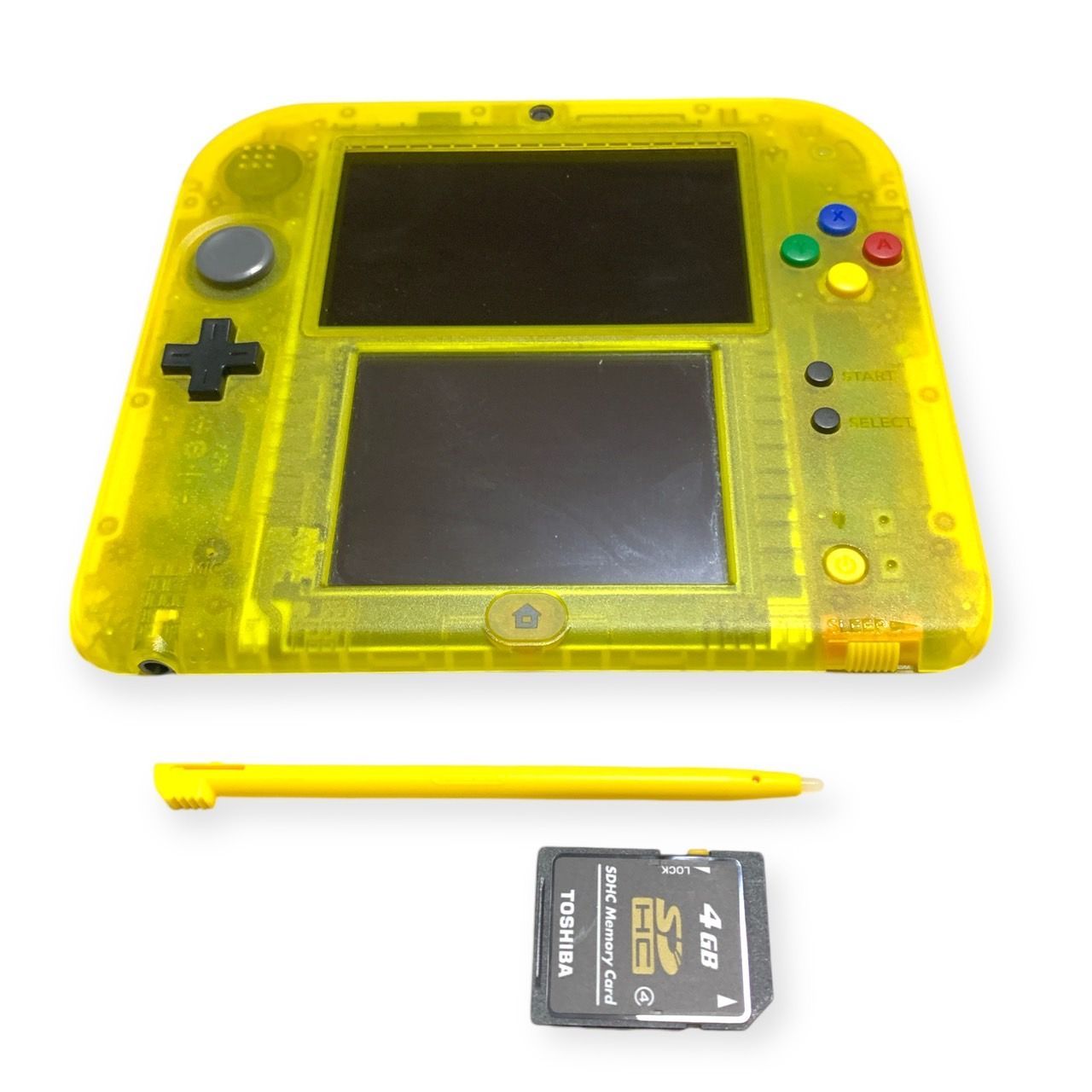 任天堂 2DS クリアイエロー ピカチュウ 限定パック ニンテンドー2DS