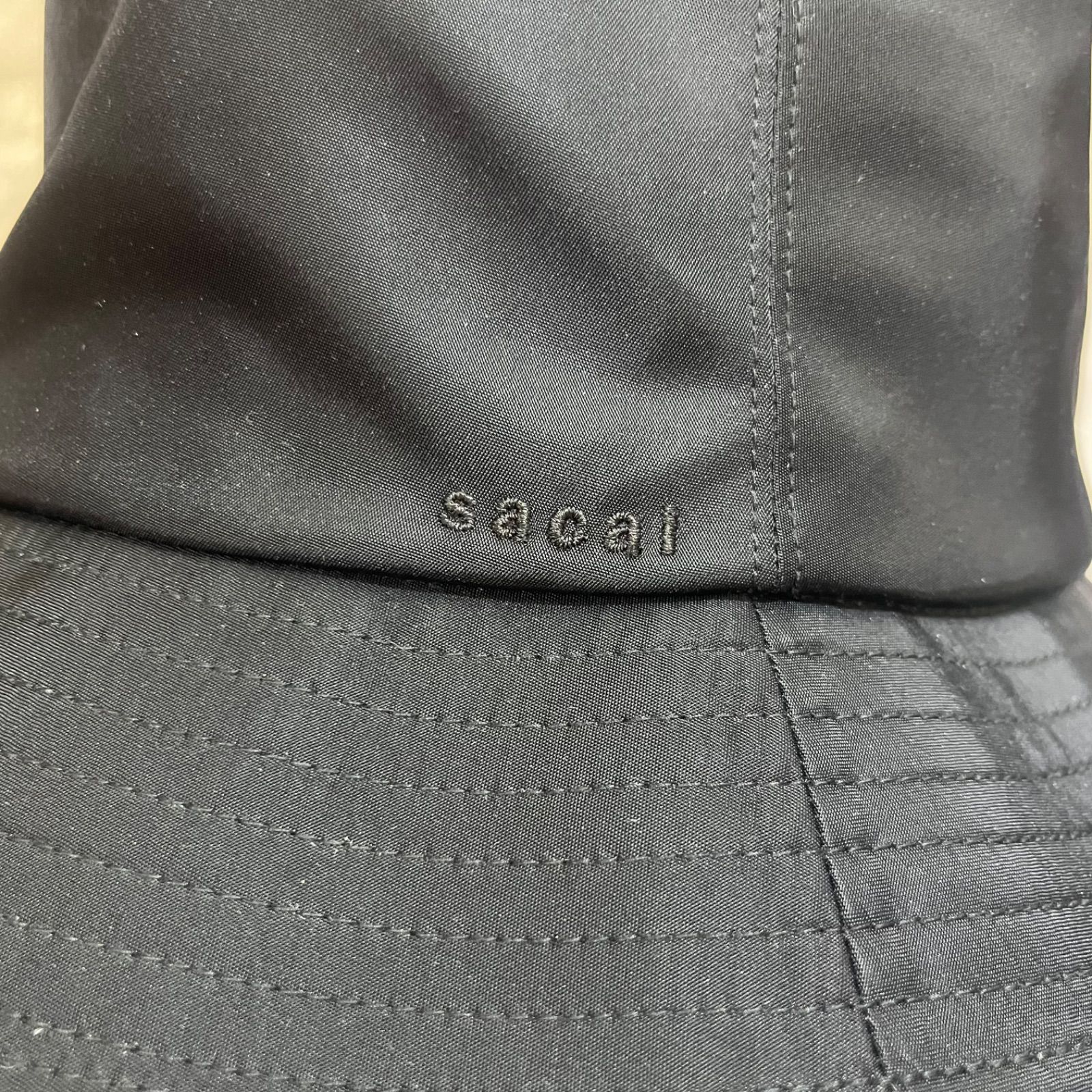 sacai 23SS NYLON TWILL DOUBLE BRIM HAT ナイロンツイルダブルブリム