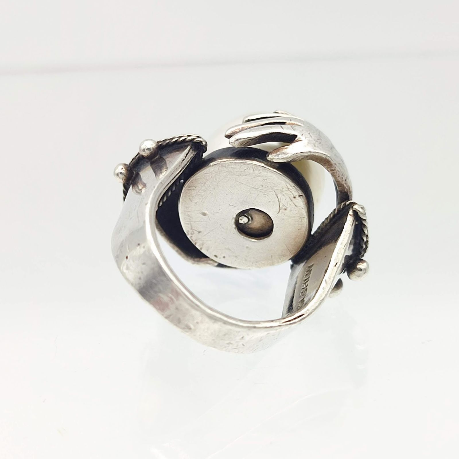 美品】Takashi wada 和田隆 シルバーパールリング 925 11号