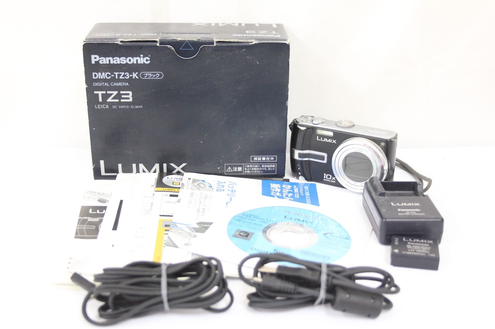 返品保証】 【元箱付き】パナソニック Panasonic LUMIX DMC-TZ3