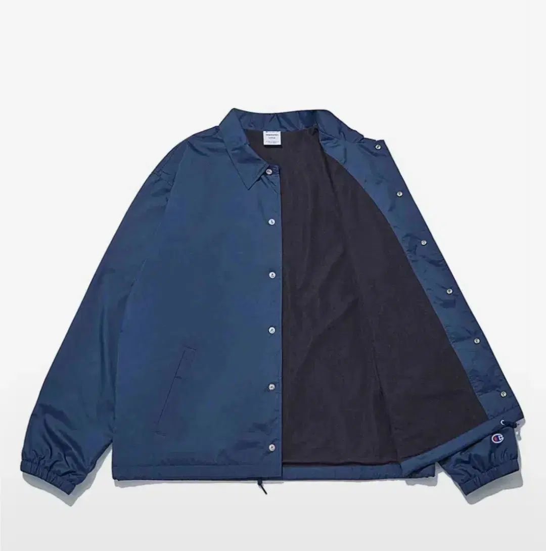 thisisneverthat ディスイズネバーザット ネバザ Champion チャンピオン コーチジャケット ネイビー