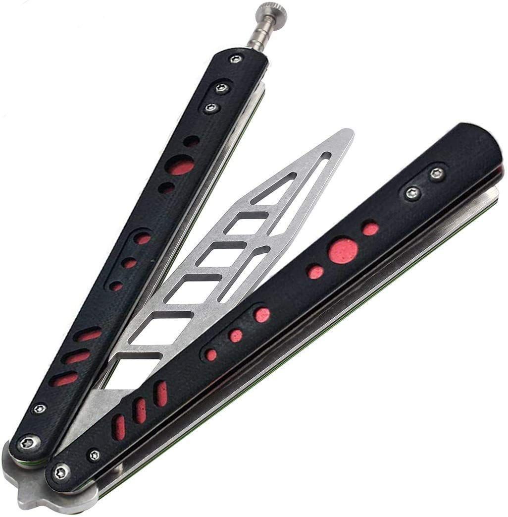 ✨バタフライナイフ 未開刃練習刀 武術練習用練習刀 金属の折りたたみ式刀練習刀 Amazon.co.jp: バタフライナイフ 練習用 トレーニング用 刃なし