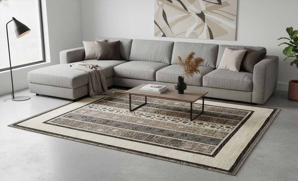 近日入荷 冬は暖かく夏は涼しい 肌ざわり最高 ガゼニラハット 無染めウール ラグ 195x133㎝ P-SP8