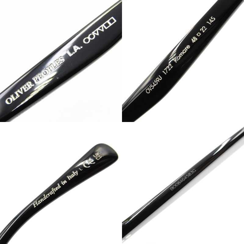 美品 OLIVER PEOPLES L.A. オリバーピープルズ メガネフレーム OV5459U  