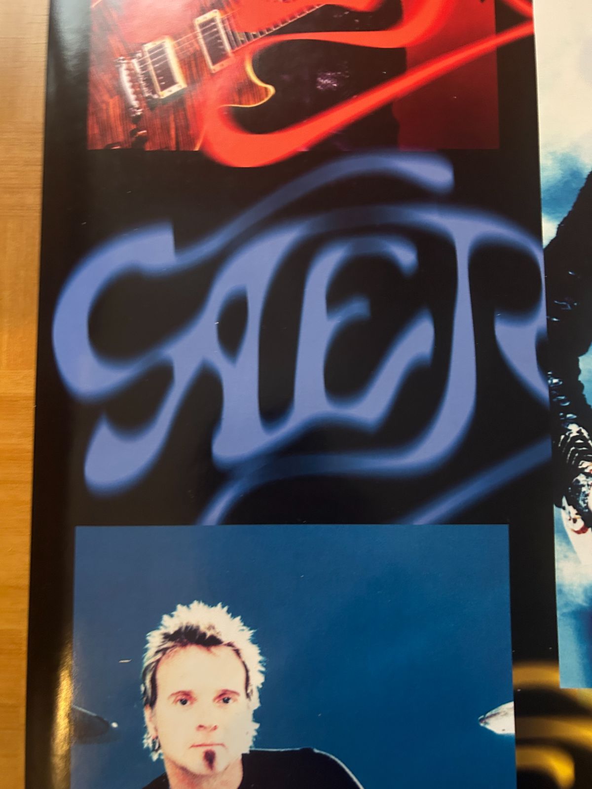 B'z　×　AEROSMITH コラボ　FIFAオフィシャルコンサート　ポスター エアロスミス Aerosmith / World Tour 2003年 コンサート
