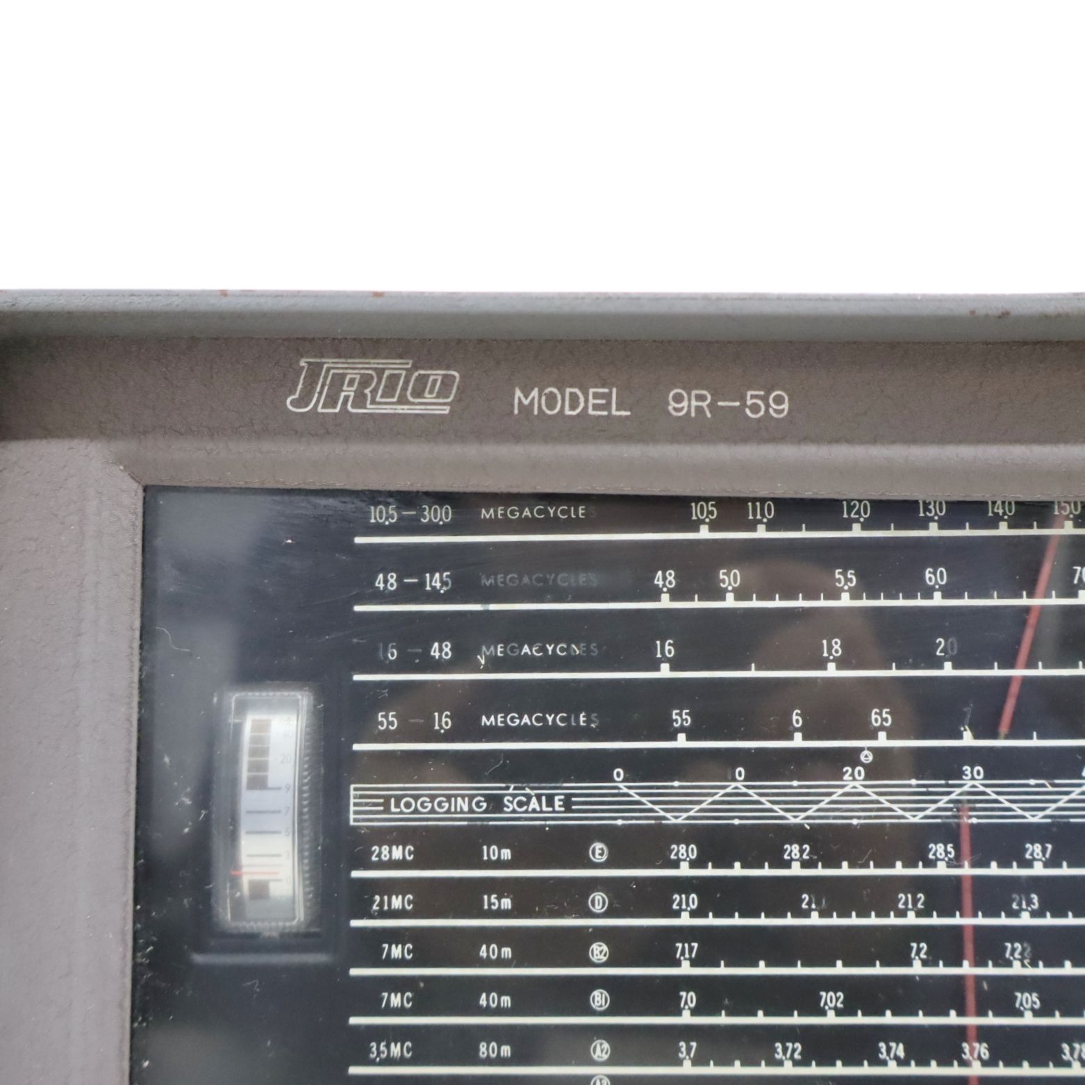 △ ｜真空管式 受信機｜TRIO トリオ 9R-59 レシーバー｜ジャンク