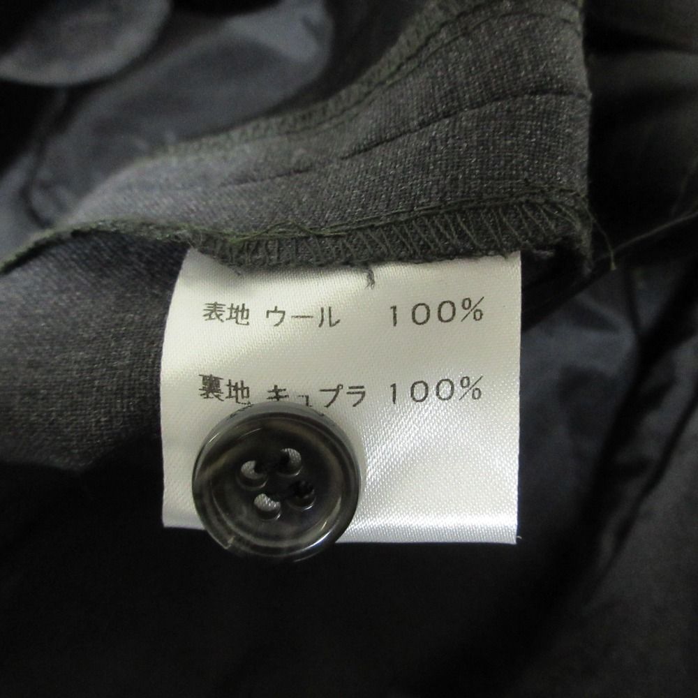 美品 cygne シーニュ Moss サスペンダーパンツ ワイドパンツ グレー  