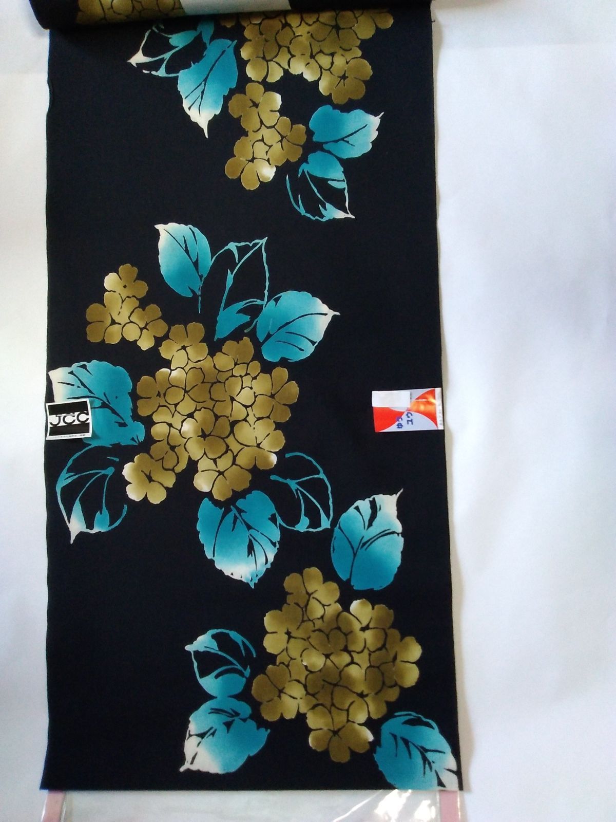 粋な大人の浴衣 極上の逸品です ◇ 有松絞り 団扇うちわ 高身長 大人