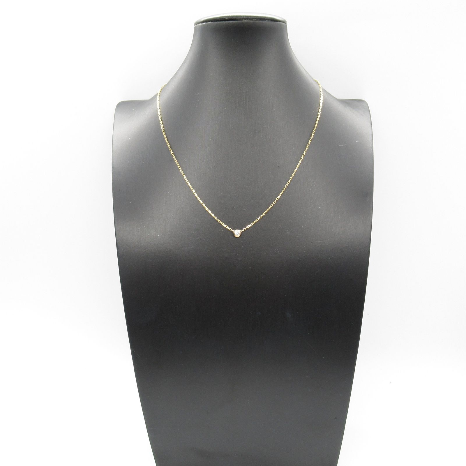 美品カルティエダムールSM ネックレス　K18PG ピンクゴールド Cartier カルティエ ダムールネックレスSM K18ピンクゴールド