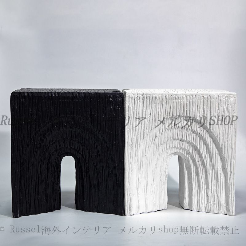 スツール 木目調 シンプル おしゃれ かわいい インテリア 北欧 オットマン ドレッサー チェア 椅子 いす イス 白 ブラック