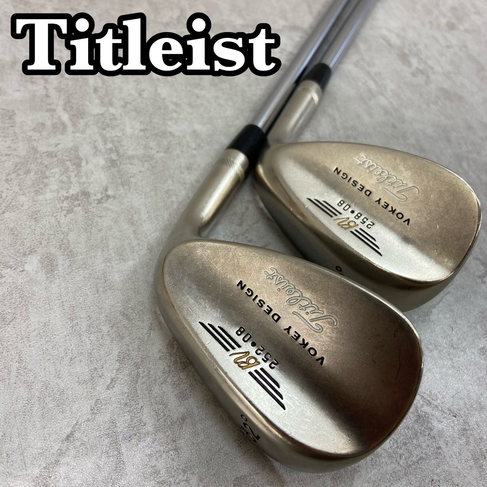 Titleist ボーケイフォージド(2019) 50 58度　2本セット ボーケイフォージド2本セット Titleist ボーケイフォージド(2019) 50