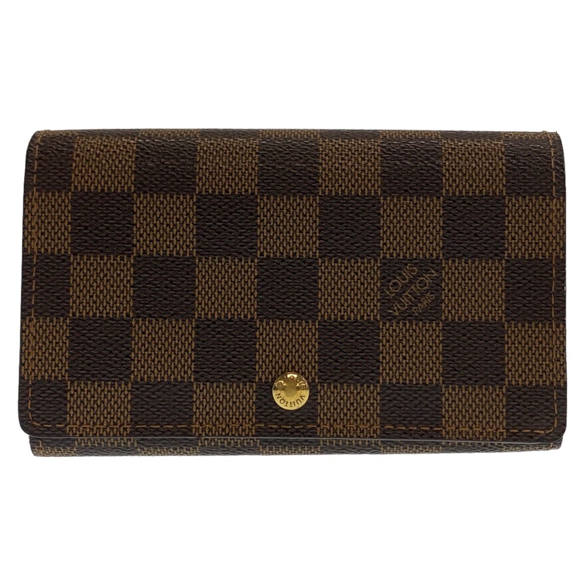 【待望★】 美品 LOUIS ポルトフォイユ ダミエ ルイヴィトン VUITTON 小物