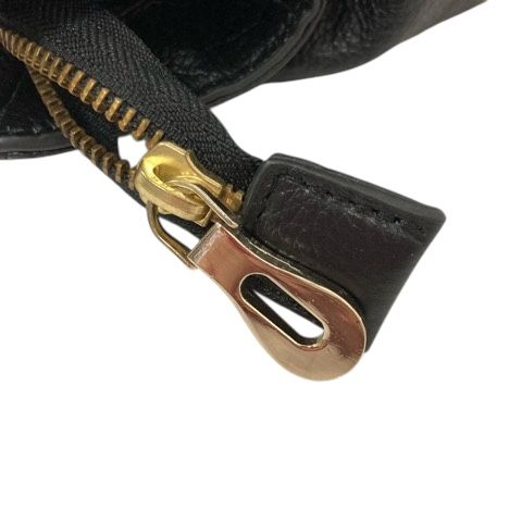 【美品・希少】ヒロココシノ 2way レザー ショルダーバッグ ハンドバッグ 黒 未使用級 ヒロココシノ レザー ショルダーバッグ クロコダイル