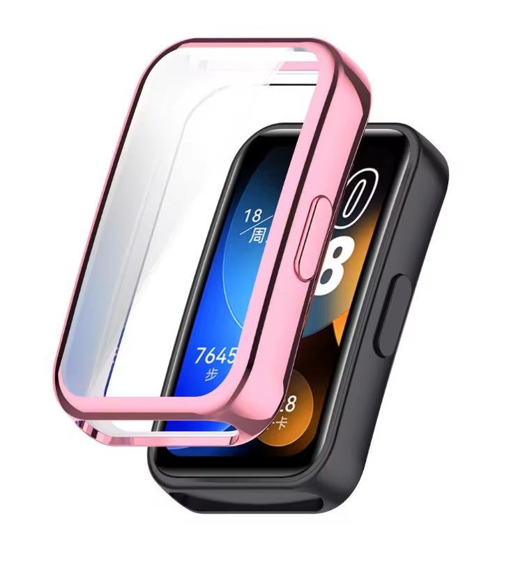 Huawei Band 8 Band 9 10 カバー 交換 ケース Band8 band9 band10  ケース 保護ケース 液晶画面保護 クリア TPU 保護カバー band8 band9 band 10 case cover ソフトケース メッキ加工