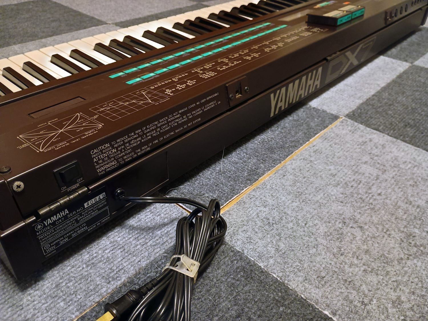 DX7 S YAMAHA TOTO 坂本龍一 音色データ込 DX7 S YAMAHA TOTO 坂本龍一 音色データ込