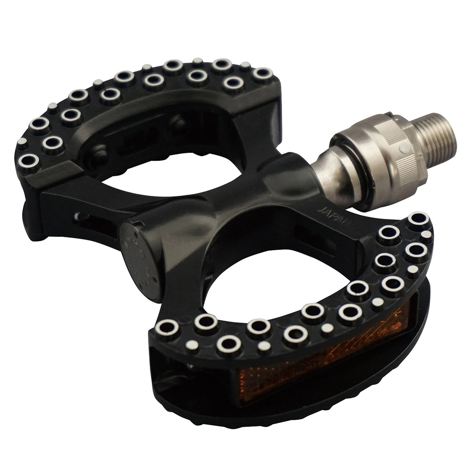 Color ブラック ミカシマ MKS 自転車 ペダル LAMBDA Ezy Superior ラムダ イージー スーペリア