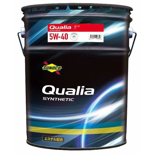 スノコ SUNOCO エンジンオイル QUALIA 5W-40 20L SP|CF相当 SYNTHETIC