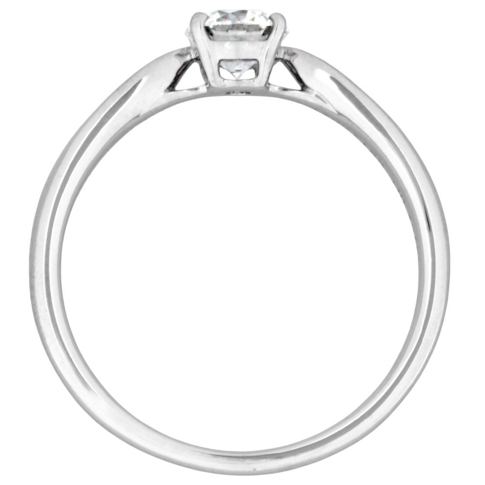 ティファニー ソリティア 0.43ct ダイヤモンド リング I-VS1-3EX