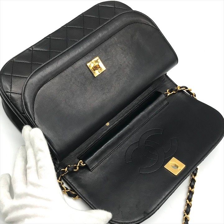 良品 CHANEL シャネル ココマーク ターンロック マトラッセ