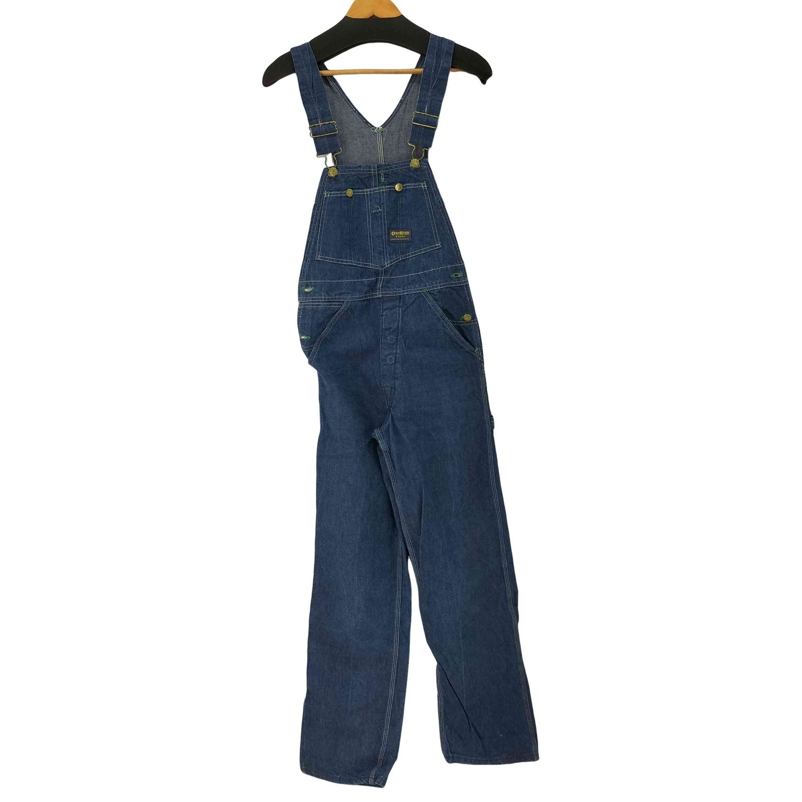 60年代〜70年代　OshKosh デニムオーバーオール　36×30 60年代〜70年代 OshKosh デニムオーバーオール 36×30