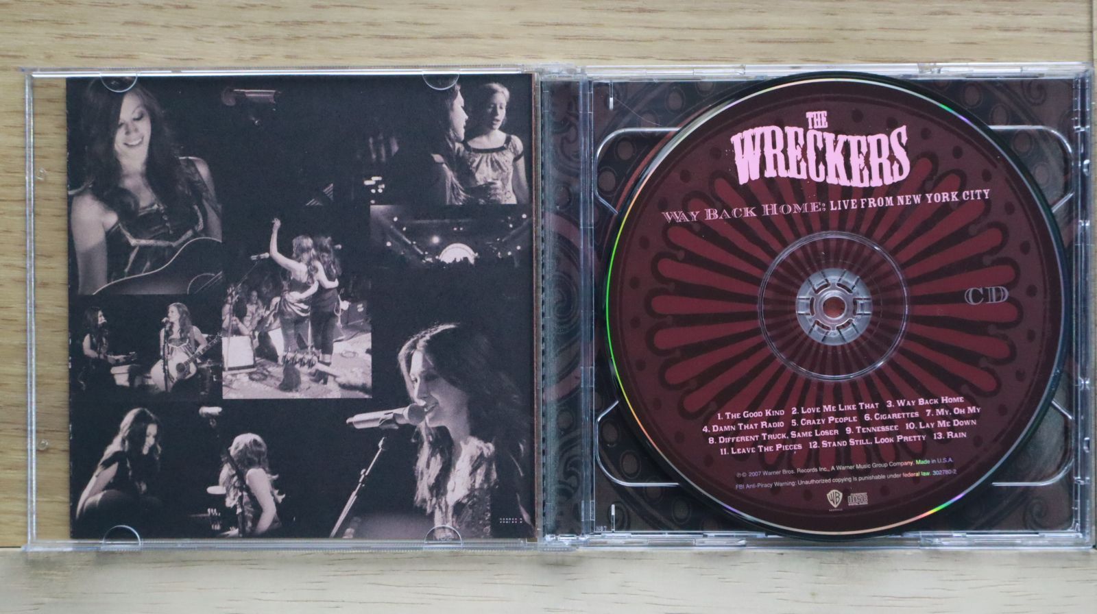 中古CD☆ザ・レッカーズ/The Wreckers□ Way Back Home: Live From New 