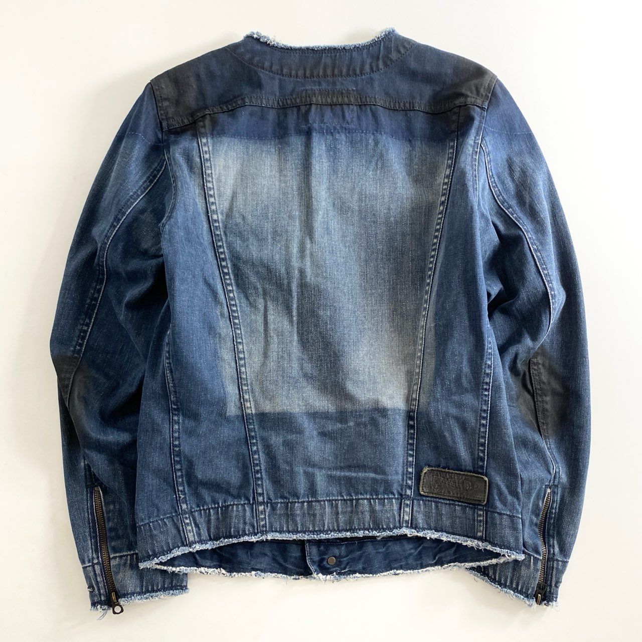 diesel ジャケット DIESEL (ディーゼル) コットン ポケット デニム ジャケット