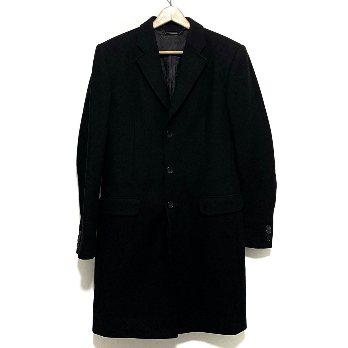 D&G 黒 チェスターコート Lサイズ D&G 黒 チェスターコート Lサイズ