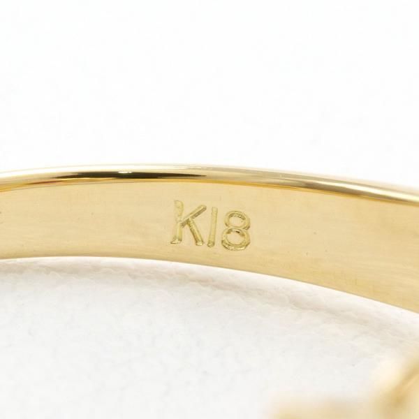 K18YG リング 指輪 16号 ルビー ダイヤ 0.33 総重量約2.9g - メルカリ