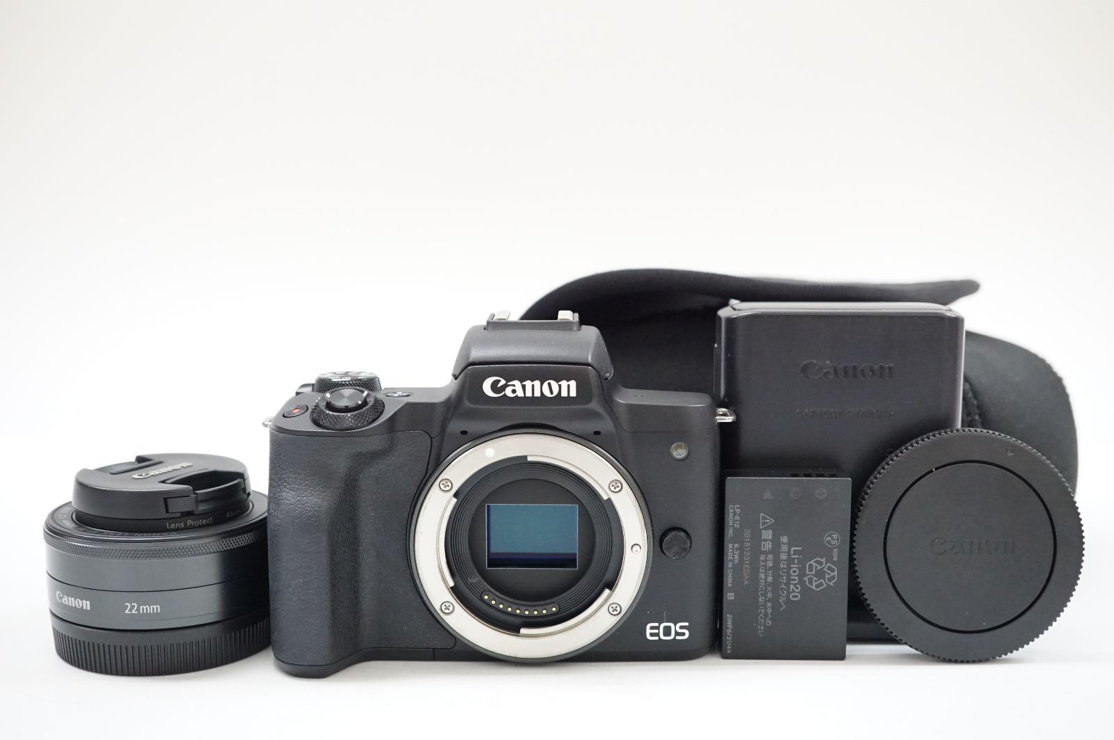 C270006)Canon キヤノン EOS Kiss M デジタルミラーレス一眼