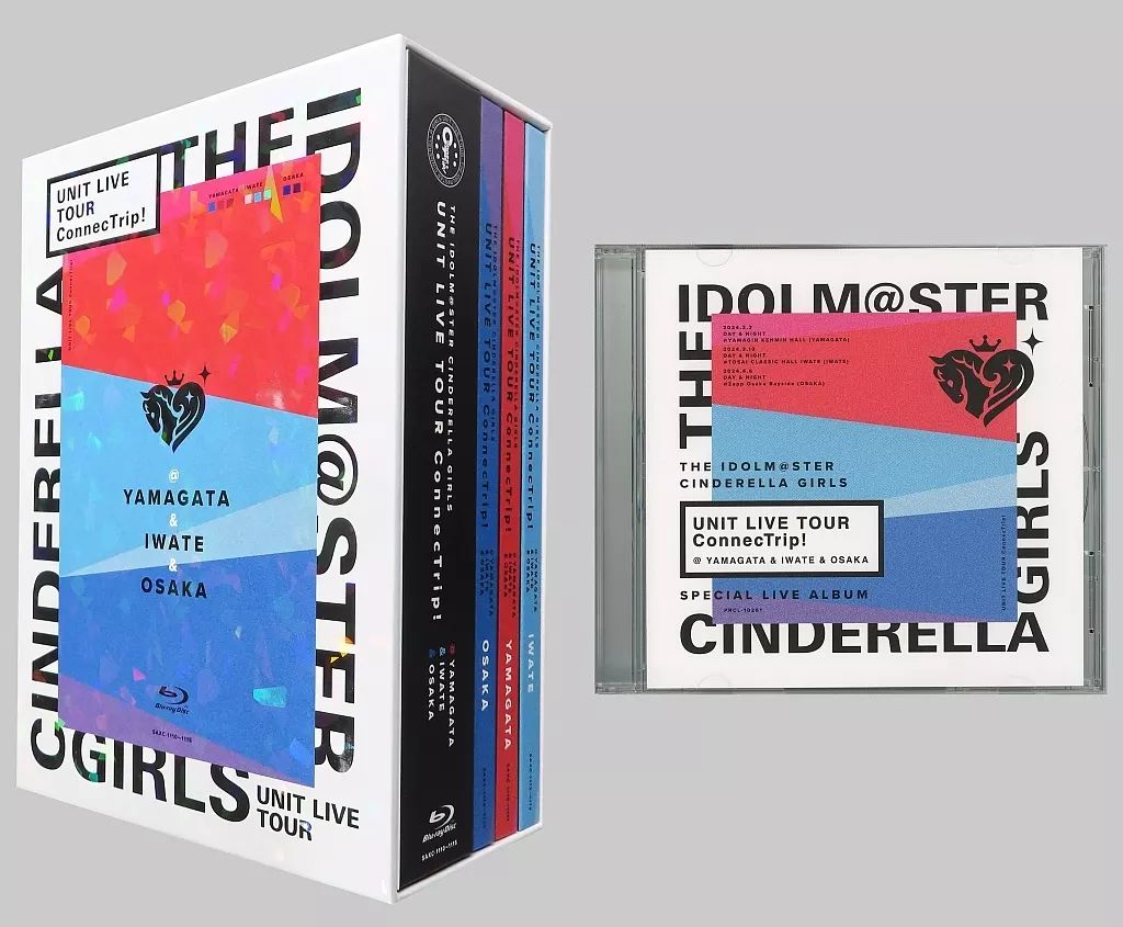 邦楽Blu-ray Disc THE IDOLM STER CINDERELLA GIRLS UNIT LIVE TOUR ConnecTrip! 山形公演 ＆ 岩手公演 ＆ 大阪公演 SPECIAL LIVE CD付コロムビアミュージックショップ限